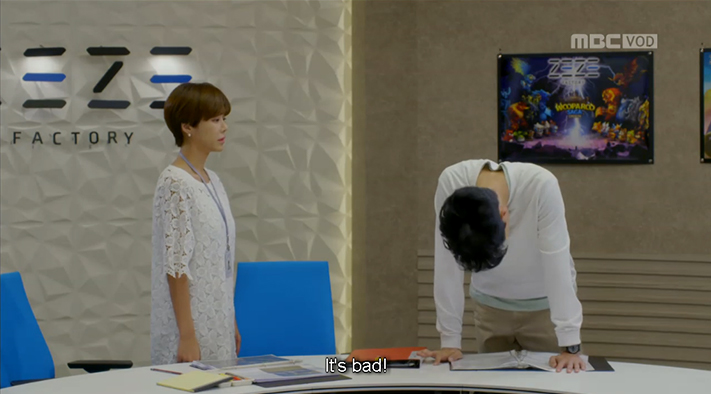 Lucky Romance Kdrama Episode 7 Bo Nui and Soo Ho disagree